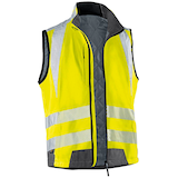 Artikelbild 1 für KÜBLER® unisex Warnweste REFLECTIQ warngelb, anthrazit Größe XL, Artikelnummer 788226