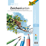 Artikelbild 1 für folia Tonpapier Zeichenkarton weiß 200 g/qm 25 St., Artikelnummer 963138