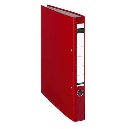 Artikelbild 2 für LEITZ 1014 Ringbuch 2-Ringe rot 3,5 cm DIN A4, 1 St., Artikelnummer 106955