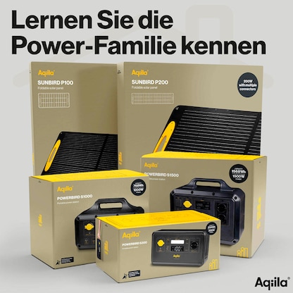 Artikelbild 11 für Aqiila® Sunbird P200 Lade-Solarpanel schwarz, Kabellänge: 3,0 m, 200 W, Artikelnummer 533939