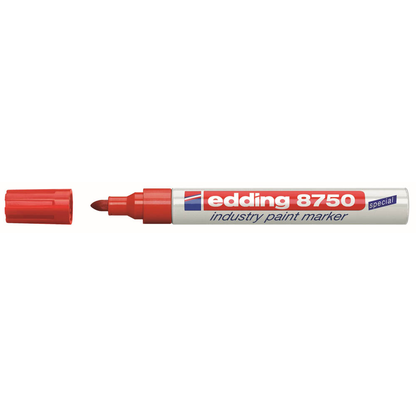 Artikelbild für edding 8750 Lackmarker rot 2,0 - 4,0 mm, 1 St., Artikelnummer 394421