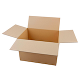 Artikelbild 1 für Nestler Wellpapp-Faltkartons 1-wellig braun 46,3 x 36,3 x 32,8 cm Außenmaß, 20 St., Artikelnummer 185926