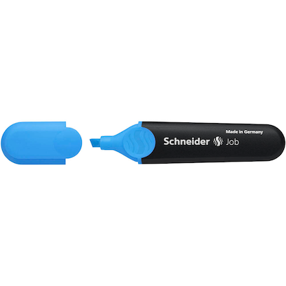 Artikelbild für Schneider Job TM 150 Textmarker blau, 1 St., Artikelnummer 704092
