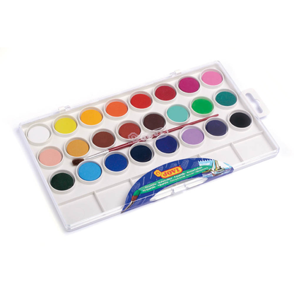 Artikelbild für JOVI Wasserfarbkasten 24 Farben, Artikelnummer 392393