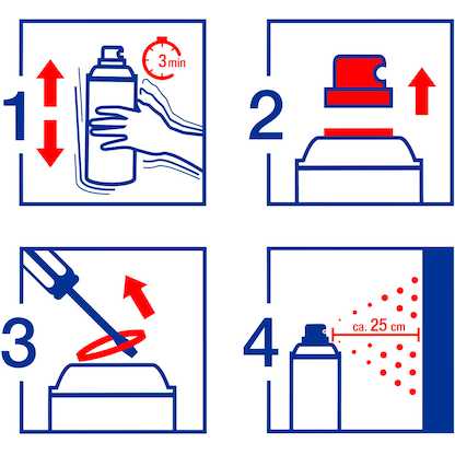 Artikelbild 3 für edding 5200 Acrylspray Sprühfarbe rosteffekt matt, 1 St., Artikelnummer 495253