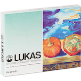 Artikelbild 1 für LUKAS LUKAS Temperafarben farbsortiert 6x 19,0 ml, Artikelnummer 610659