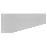 Artikelbild 1 für Wekre Trennstreifen Trapez grau, 190 g/qm Karton 24,0 x 10,5 / 6,0 cm, 100 St., Artikelnummer 213938
