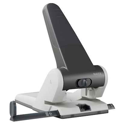 Artikelbild für LEITZ Registraturlocher 5180 schwarz, 1 St., Artikelnummer 437127