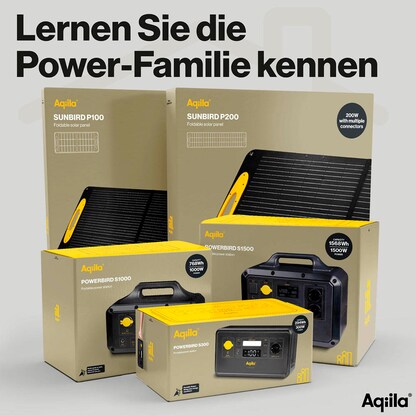 Artikelbild 10 für Aqiila® Sunbird P100 Lade-Solarpanel schwarz, Kabellänge: 3,0 m, 100 W, Artikelnummer 533949