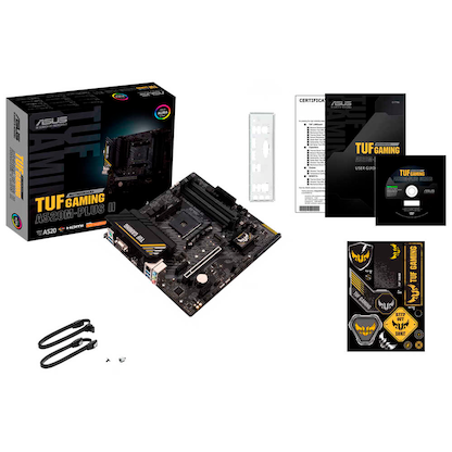 Artikelbild 6 für ASUS TUF A520M-Plus II Mainboard, AM4, Micro-ATX, A520, 128 GB, Artikelnummer 685427