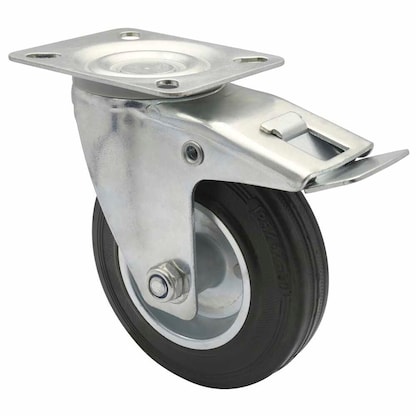 Artikelbild für WAGNER® design yourself Transportgeräte-Lenkrolle RO 7124 silber, Artikelnummer 418289