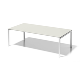 Artikelbild 1 für BISLEY Konferenztisch Cito grauweiß, verkehrsweiß rechteckig, 4-Fuß-Gestell weiß, 240,0 x 120,0 x 74,0 cm, Artikelnummer 257408