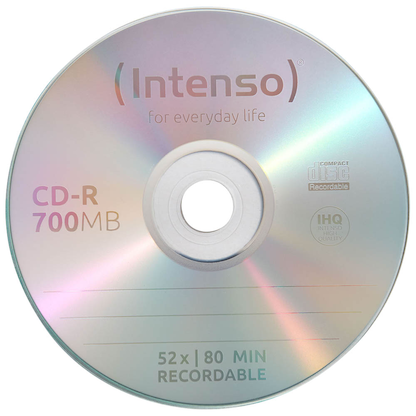 Artikelbild 2 für Intenso CD-R 700 MB, 100 St., Artikelnummer 909242