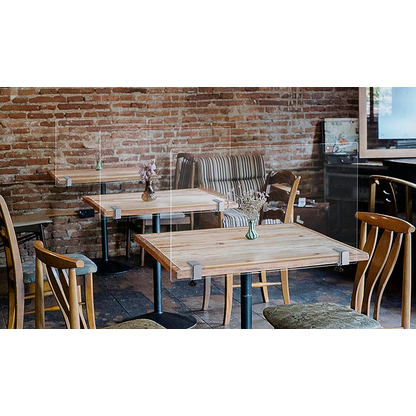 Artikelbild 11 für magnetoplan Spuckschutz 11029100, transparent 100,0 x 60,0 cm, 1 St., Artikelnummer 465092