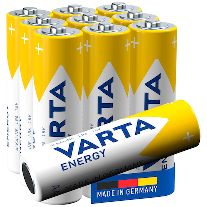 Artikelbild für VARTA Batterien ENERGY Alkali-Mangan Mignon AA 1,5 V, 10 St., Artikelnummer 732768