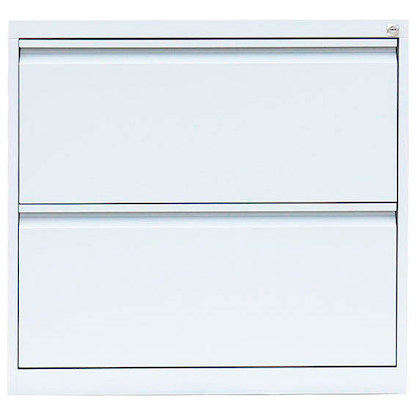 Artikelbild 2 für LÜLLMANN Hängeregistraturschrank signalweiß 2 Schubladen 76,0 x 62,0 x 70,5 cm, 1 St., Artikelnummer 183554