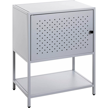 Artikelbild 3 für HAKU Möbel Konsole Nachttisch rechteckig Metall grau 45,0 x 30,0 x 60,0 cm, 1 St., Artikelnummer 339988