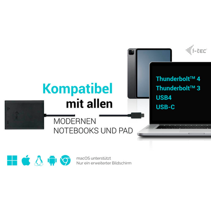 Artikelbild 5 für i-tec® C31DUAL4K60HDMI USB C/HDMI Adapter, Artikelnummer 662746