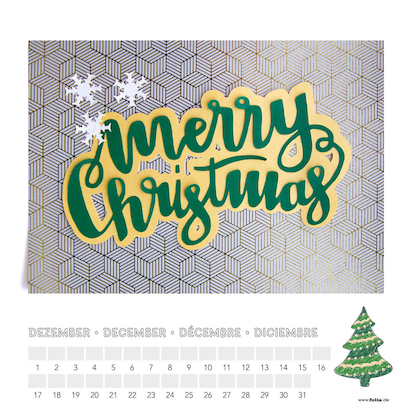 Artikelbild 2 für folia Kalender zum Selbstgestalten 23,0 x 24,0 cm jahresunabhängig, 1 St., Artikelnummer 273117