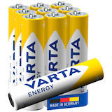 Artikelbild 1 für VARTA Batterien ENERGY Alkali-Mangan Micro AAA 1,5 V, 10 St., Artikelnummer 732776