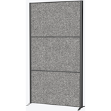 Artikelbild 1 für MAUL Akustik-Trennwand MAULconnecto Uplight 9661089, dunkelgrau 100,0 x 182,0 cm, 1 St., Artikelnummer 156917