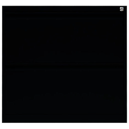 Artikelbild 2 für LÜLLMANN Hängeregistraturschrank tiefschwarz 2 Schubladen 76,0 x 62,0 x 70,5 cm, 1 St., Artikelnummer 183568