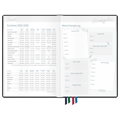 Artikelbild 6 für Häfft® Verlag Lehrerkalender August 2025 - Juli 2026 schwarz, 1 St., Artikelnummer 590806