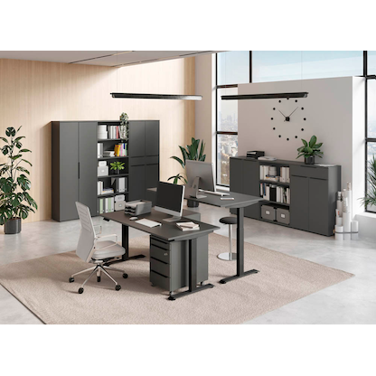 Artikelbild 11 für GERMANIA Aktenregal Mailand grafit 45,0 x 40,0 x 120,0 cm, 1 St., Artikelnummer 136497