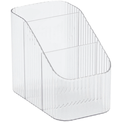 Artikelbild 2 für Zeller Schreibtisch-Organizer transparent Kunststoff 3 Fächer 15,0 cm 9,0 cm, Artikelnummer 685218