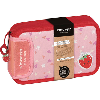 Artikelbild 2 für BRUNNEN Federmäppchen befüllt s'maepp Fruity Love rosa/rot 16-teilig, 20,0 x 4,5 cm, Artikelnummer 778116
