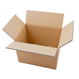 Artikelbild 1 für Nestler Wellpapp-Faltkartons 2-wellig braun 33,8 x 24,8 x 25,3 cm Außenmaß, 20 St., Artikelnummer 185975