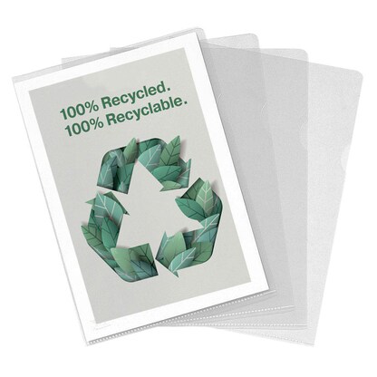 Artikelbild für Esselte Sichthüllen DIN A4 transparent genarbt 0,10 mm, 100 St., Artikelnummer 304557