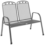 Artikelbild 1 für greemotion Gartenbank Toulouse 416322 eisengrau Metall 108,0 cm, Artikelnummer 422974