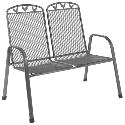 Artikelbild für greemotion Gartenbank Toulouse 416322 eisengrau Metall 108,0 cm, Artikelnummer 422974