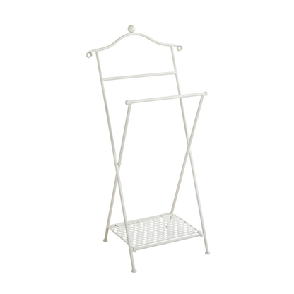 Artikelbild 2 für HAKU Möbel Herrendiener 81316 weiß Metall 46,0 x 98,0 cm, Artikelnummer 553012