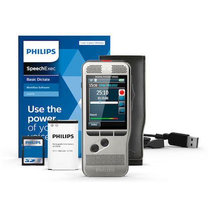 Artikelbild für PHILIPS PocketMemo DPM7200 digitales Diktiergerät 4 GB, Artikelnummer 277758
