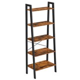 Artikelbild 1 für VASAGLE Bücherregal braun, schwarz 56,0 x 32,0 x 172,0 cm, 1 St., Artikelnummer 262834