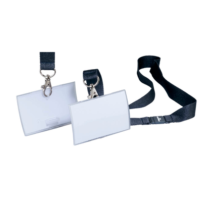 Artikelbild 2 für DURABLE Click Fold Namensschilder mit Textilband 9,0 x 5,4 cm, 10 St., Artikelnummer 136580