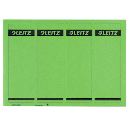 Artikelbild für LEITZ Ordneretiketten 1685/2-55 grün, 100 St., Artikelnummer 431692