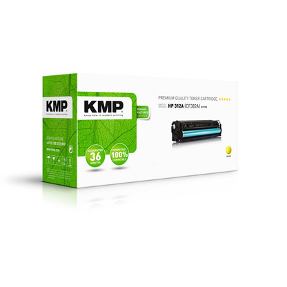 Artikelbild 2 für KMP H-T192 gelb Toner kompatibel zu HP 312A (CF382A), Artikelnummer 187144