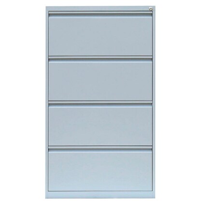 Artikelbild 3 für LÜLLMANN Hängeregistraturschrank lichtgrau 4 Schubladen 76,0 x 62,0 x 132,0 cm, 1 St., Artikelnummer 183584