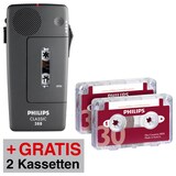 Artikelbild 1 für AKTION: PHILIPS Pocket Memo 388 analoges Diktiergerät + GRATIS 2 PHILIPS Mini-Diktierkassetten, Artikelnummer 149459