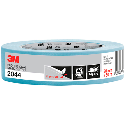 Artikelbild für 3M 2044 Malerband blau 30,0 mm x 50,0 m 1 Rolle, Artikelnummer 477598