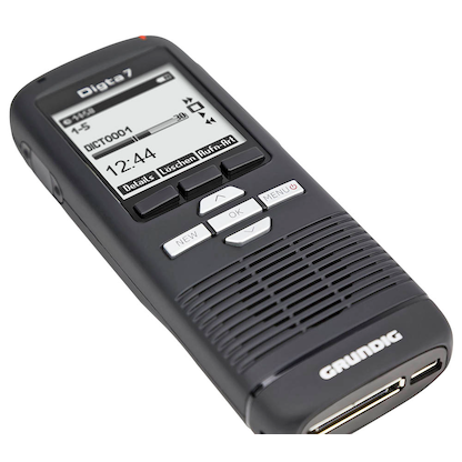 Artikelbild 4 für GRUNDIG Digta 7 Starter Kit mit DigtaSoft One digitales Diktiergerät-Set 2 GB, Artikelnummer 157644