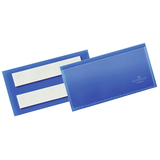 Artikelbild 1 für DURABLE Etikettentaschen blau 10,0 x 3,8 cm, 50 St., Artikelnummer 556410