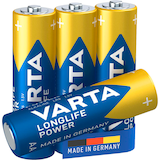 Artikelbild 1 für VARTA Batterien LONGLIFE Power Alkali-Mangan Mignon AA 1,5 V, 4 St., Artikelnummer 743583