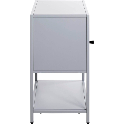 Artikelbild 7 für HAKU Möbel Konsole Nachttisch rechteckig Metall grau 45,0 x 30,0 x 60,0 cm, 1 St., Artikelnummer 339988