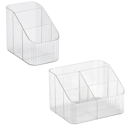 Artikelbild 6 für Zeller Schreibtisch-Organizer transparent Kunststoff 5 Fächer 14,8 x 18,0 x 12,0 cm, Artikelnummer 685237