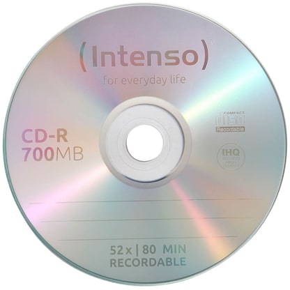 Artikelbild 3 für Intenso CD-R 700 MB, 10 St., Artikelnummer 213454