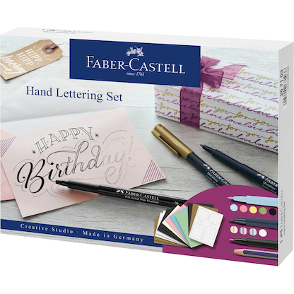 Artikelbild 2 für FABER-CASTELL Handlettering-Set farbsortiert, 12 St., Artikelnummer 419261